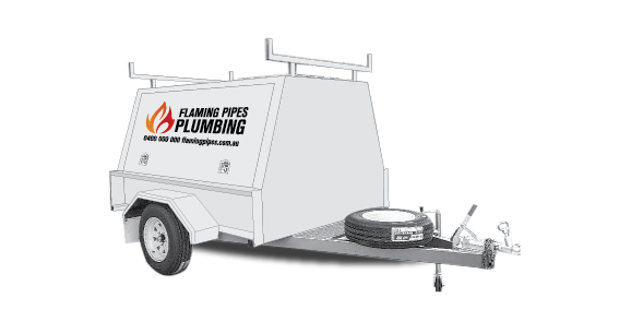 Tradie Trailer Logo Plus
