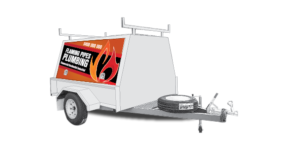 Tradie Trailer Door Wrap