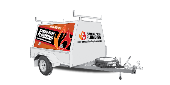 Tradie Trailer Door Wrap Plus